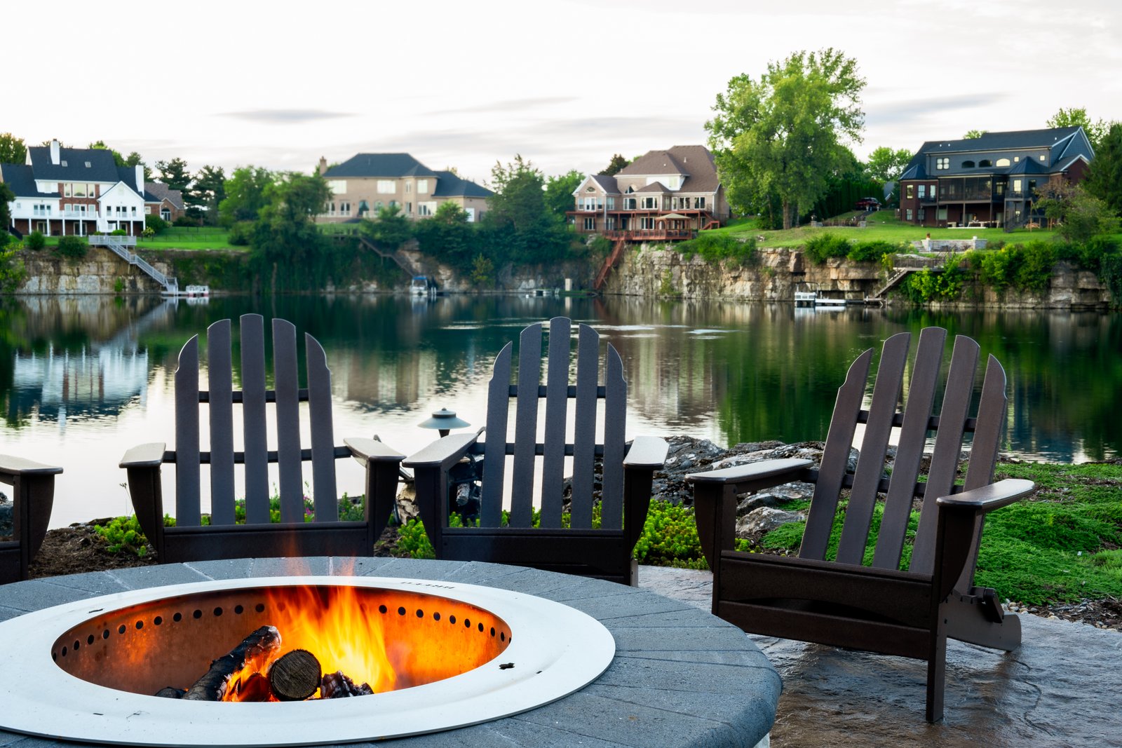 Fire on the Water &middot; Fire Pit Terrace