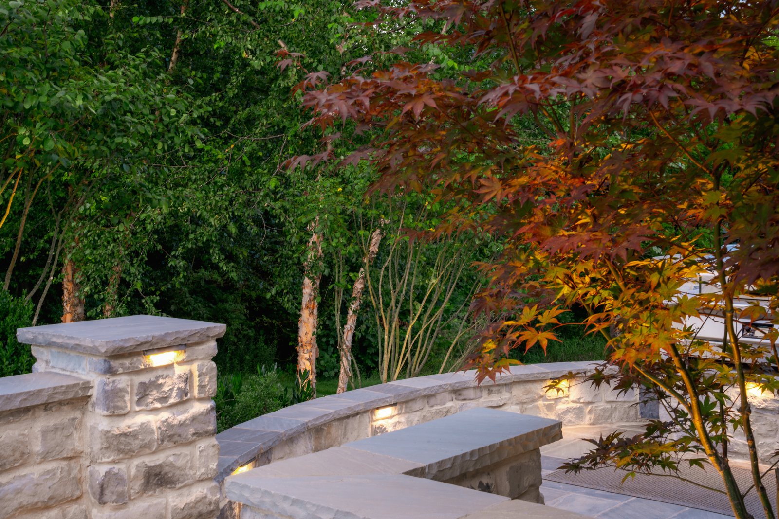 Maple & Masonry &middot; Stone Wall