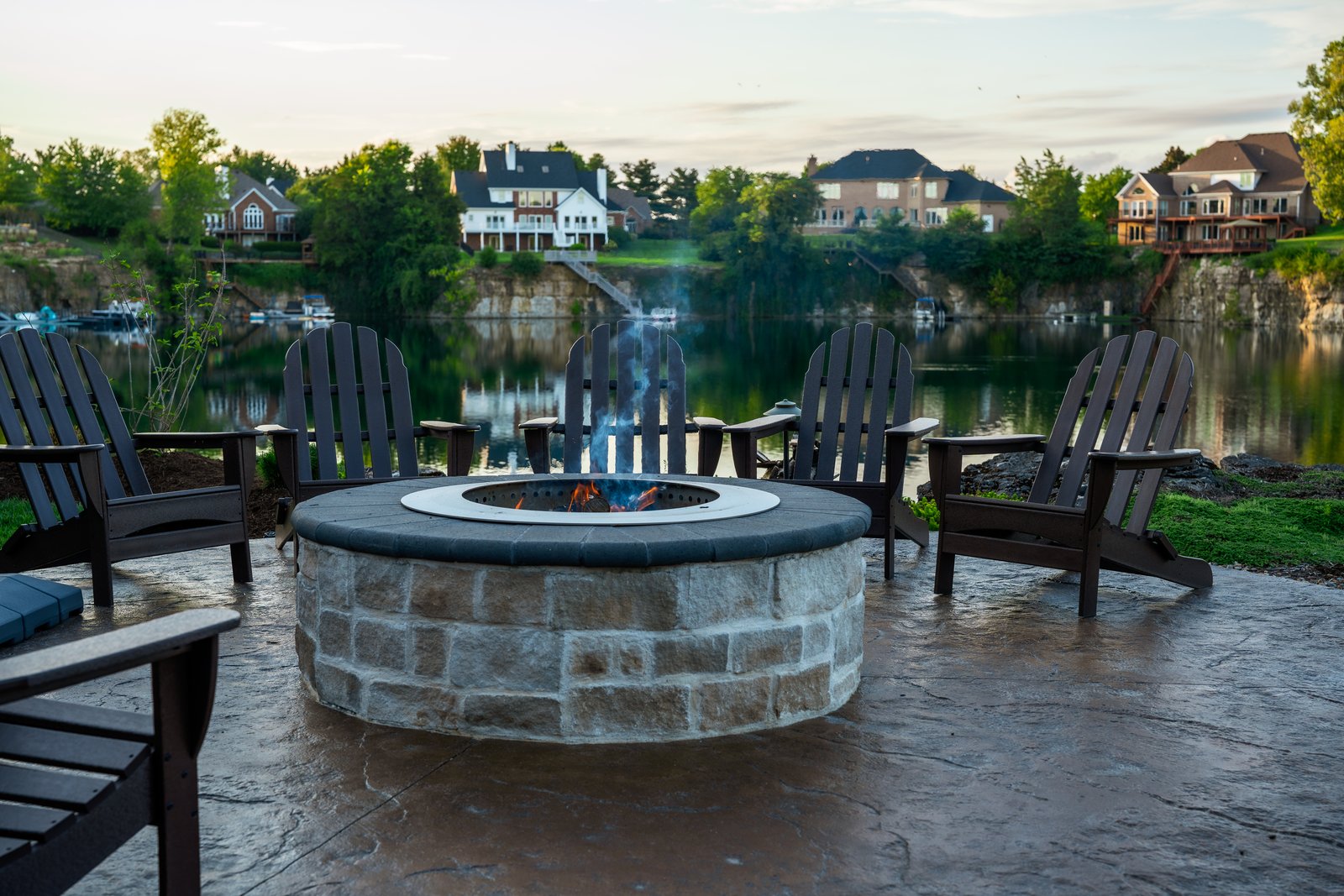 Quarry Circle &middot; Fire Pit Terrace