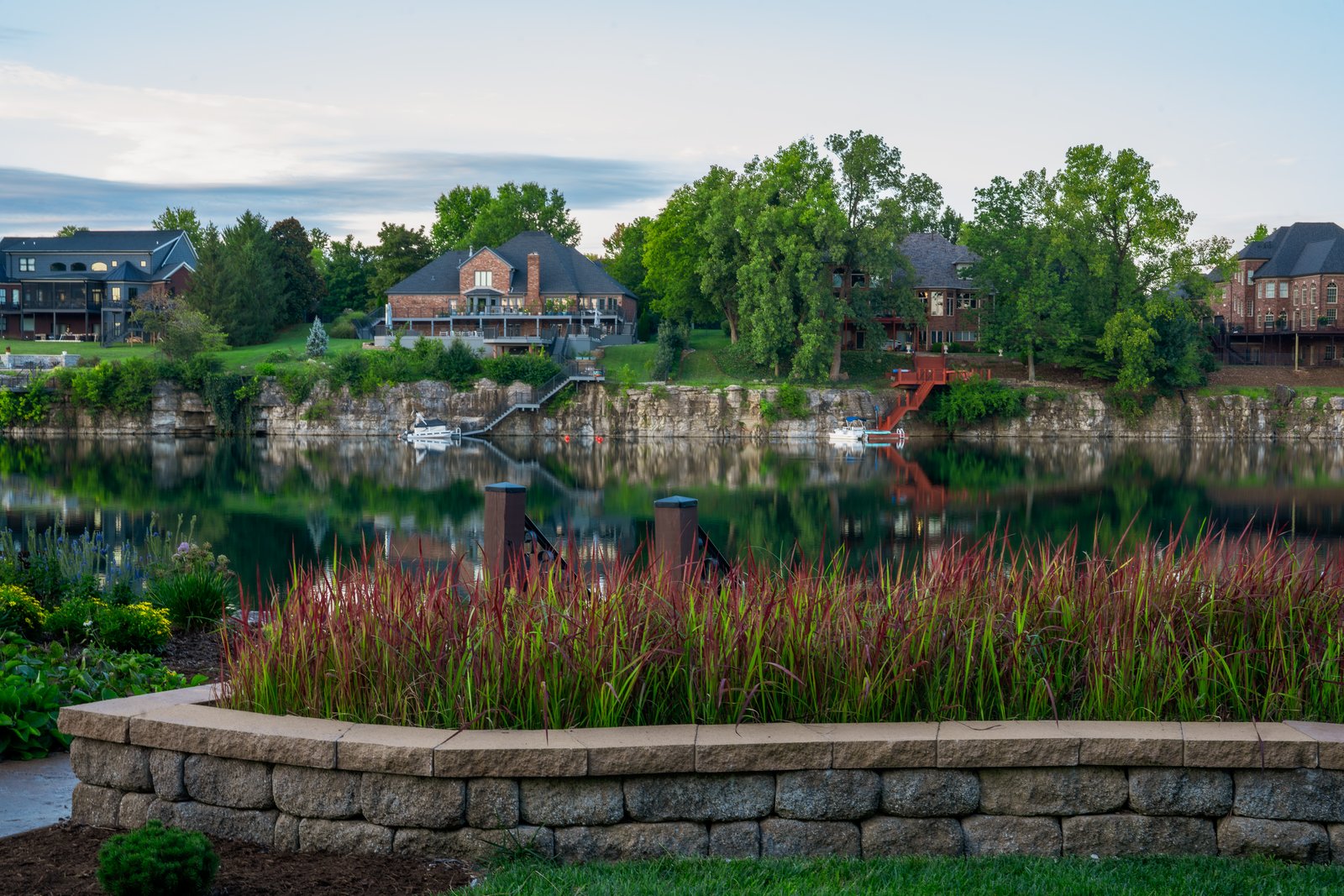 Red Grass, Still Water &middot; Lakeside Border